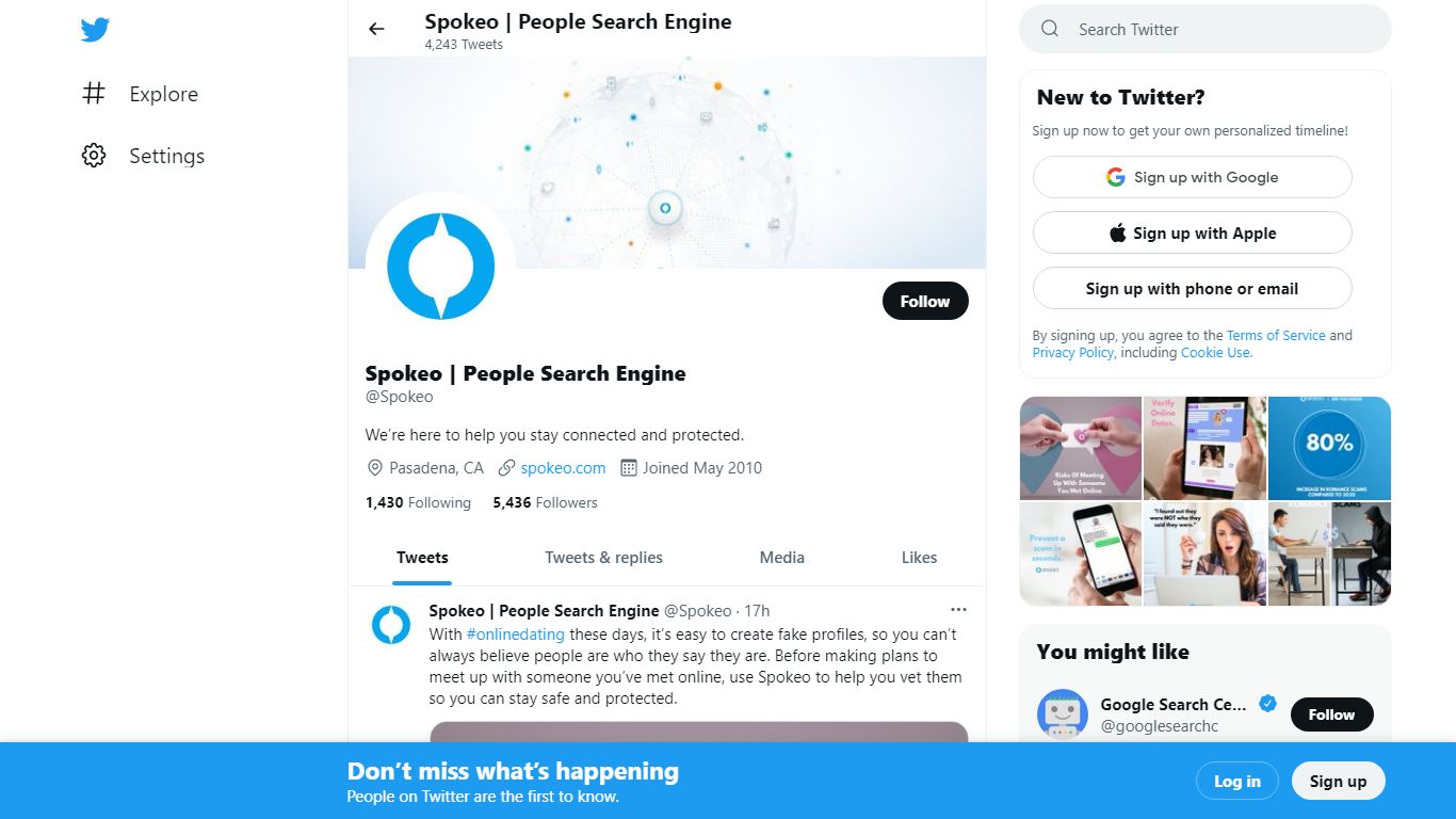 Spokeo | People Search Engine (@Spokeo) / Twitter